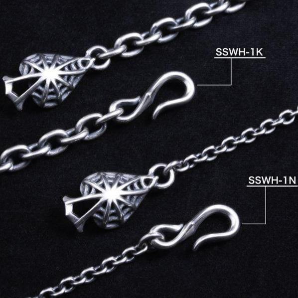Spade SW & Hook Neck Chain N [ SSWH-1NS-45 ] - RAT RACE OFFICIAL STORE