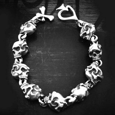 ラットレース - Two Face Skull Bracelet – RAT RACE OFFICIAL STORE